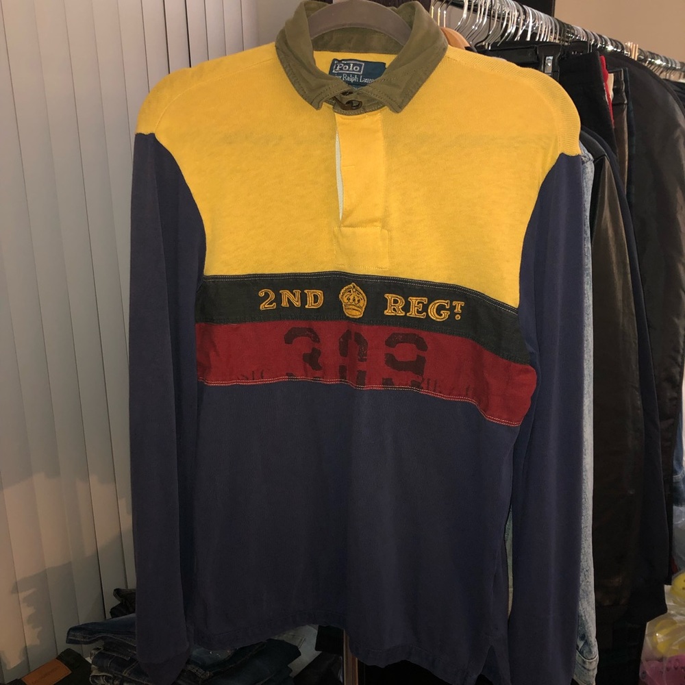 Polo Ralph Lauren Multi Color Knit Rugby